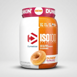 Dymatize ISO100 Hydrolyzed Dunkin Glazed Donut 910g